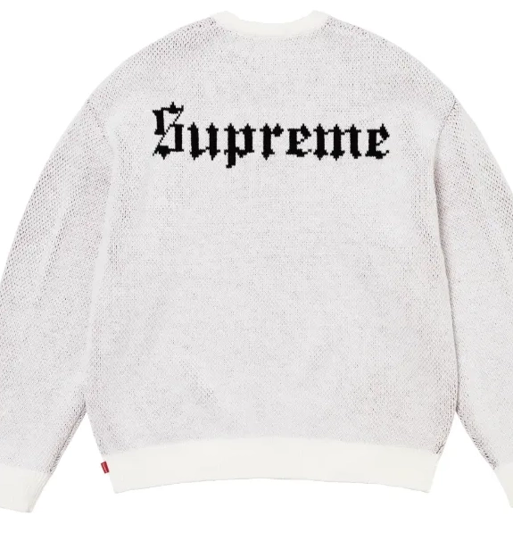 Sweater SWEATER 24FW SNOW White WHITE Snow 1010